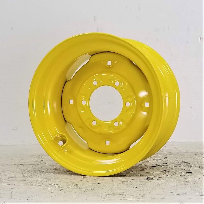 8 25 X 16 5 6 Hole Tractor Front Wheel 5 Backside With V G Jd Yellow Implement Wheels Ag Wheel Express