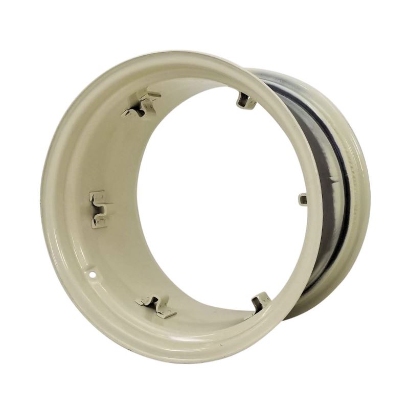 - 15x24 6 Clamp Rim - Off White - Rim & Clamp/Loop Rims - Ag Wheel Express